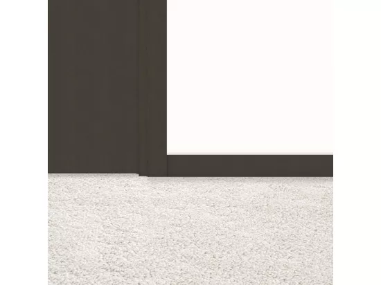 Plinthes assorties pour bloc-porte Premium aspect cuir basalte