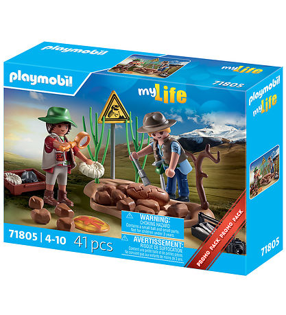 Playmobil My Life - Paläontologische Ausgrabung - 71805 - 41 Tei