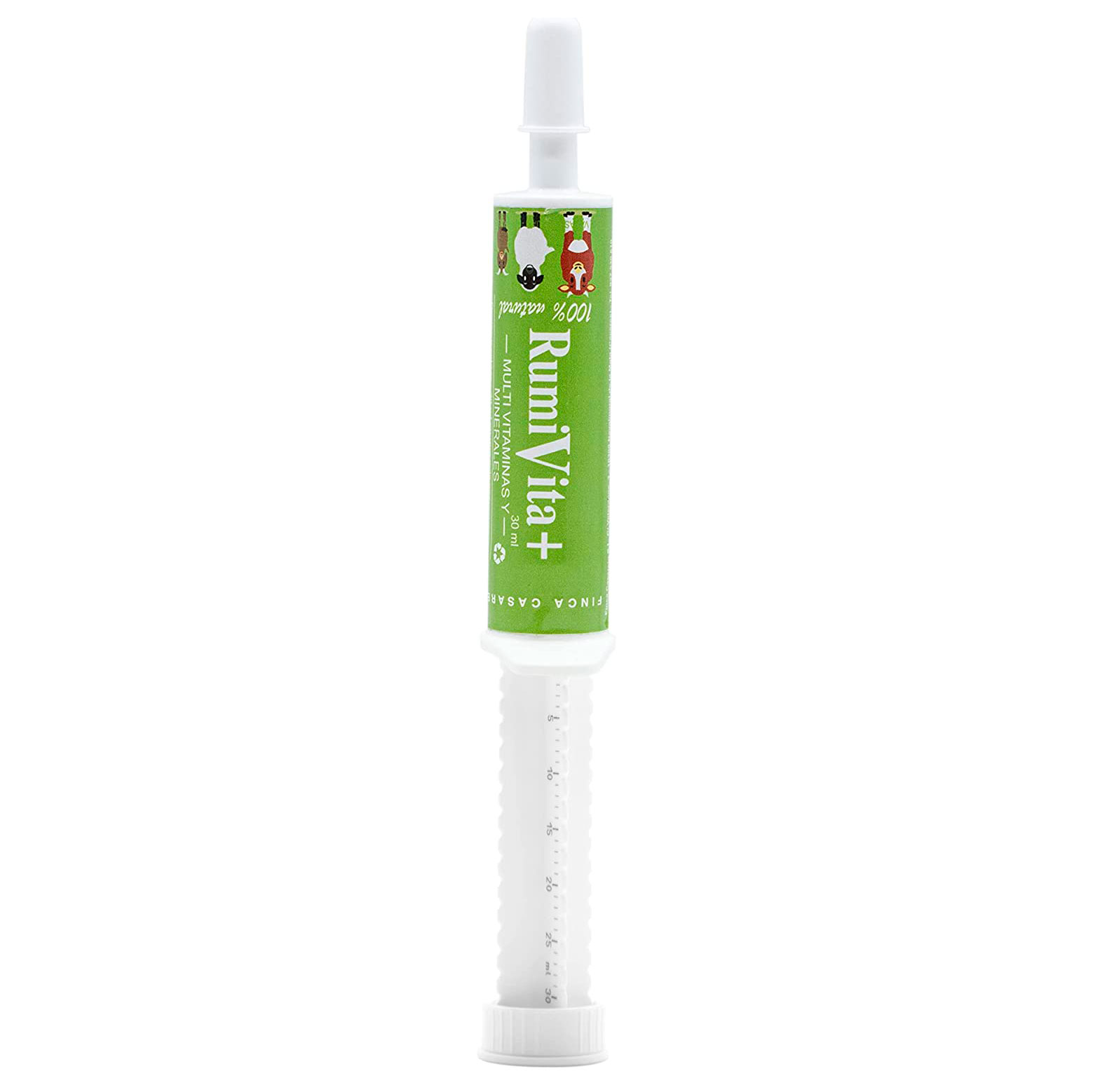 Suplemento alimentar natural Rumivita da Finca Casarejo para ruminantes