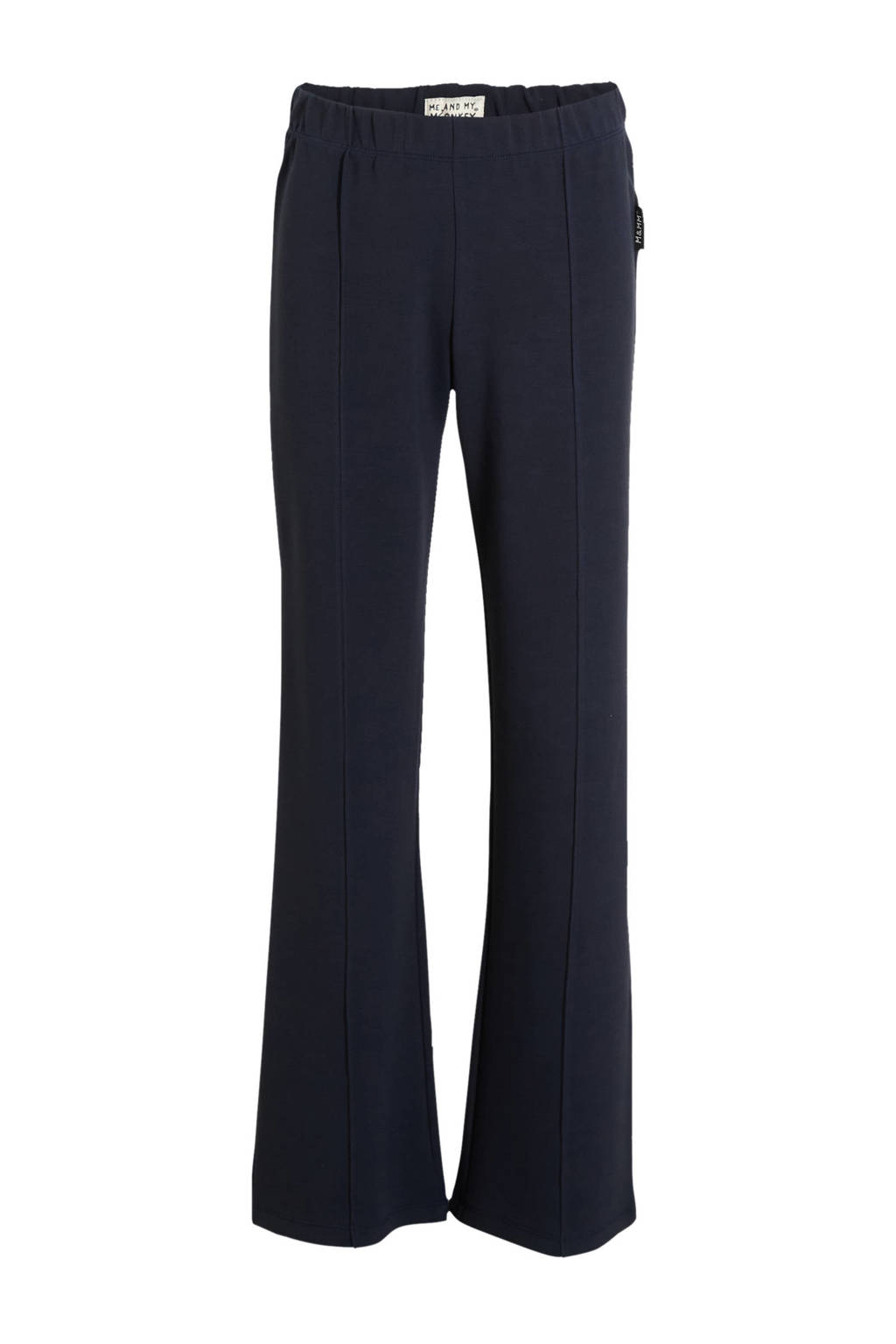 Me & My Monkey wide leg broek Ruth donkerblauw