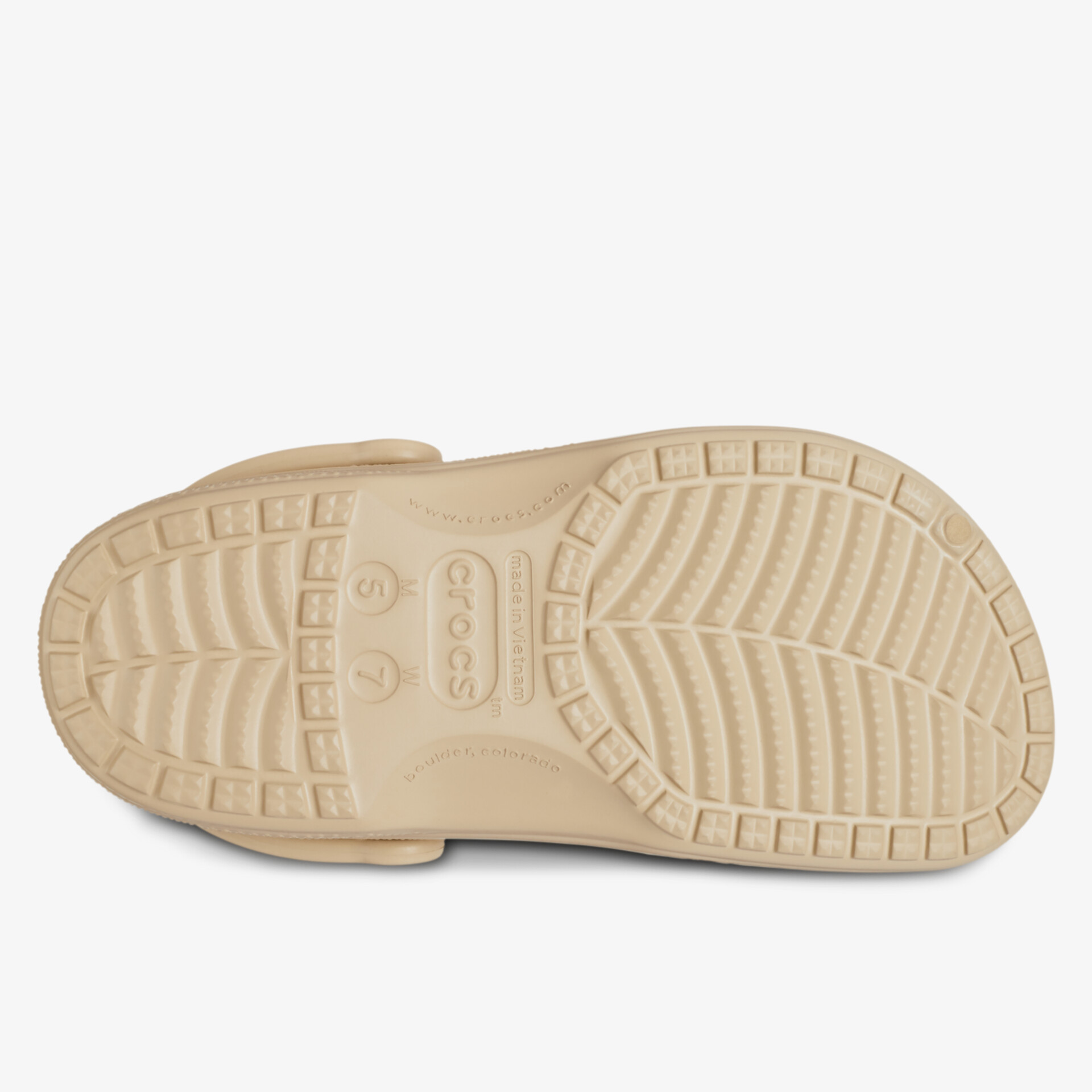 crocs BAYA LINED Damen Clogs beige