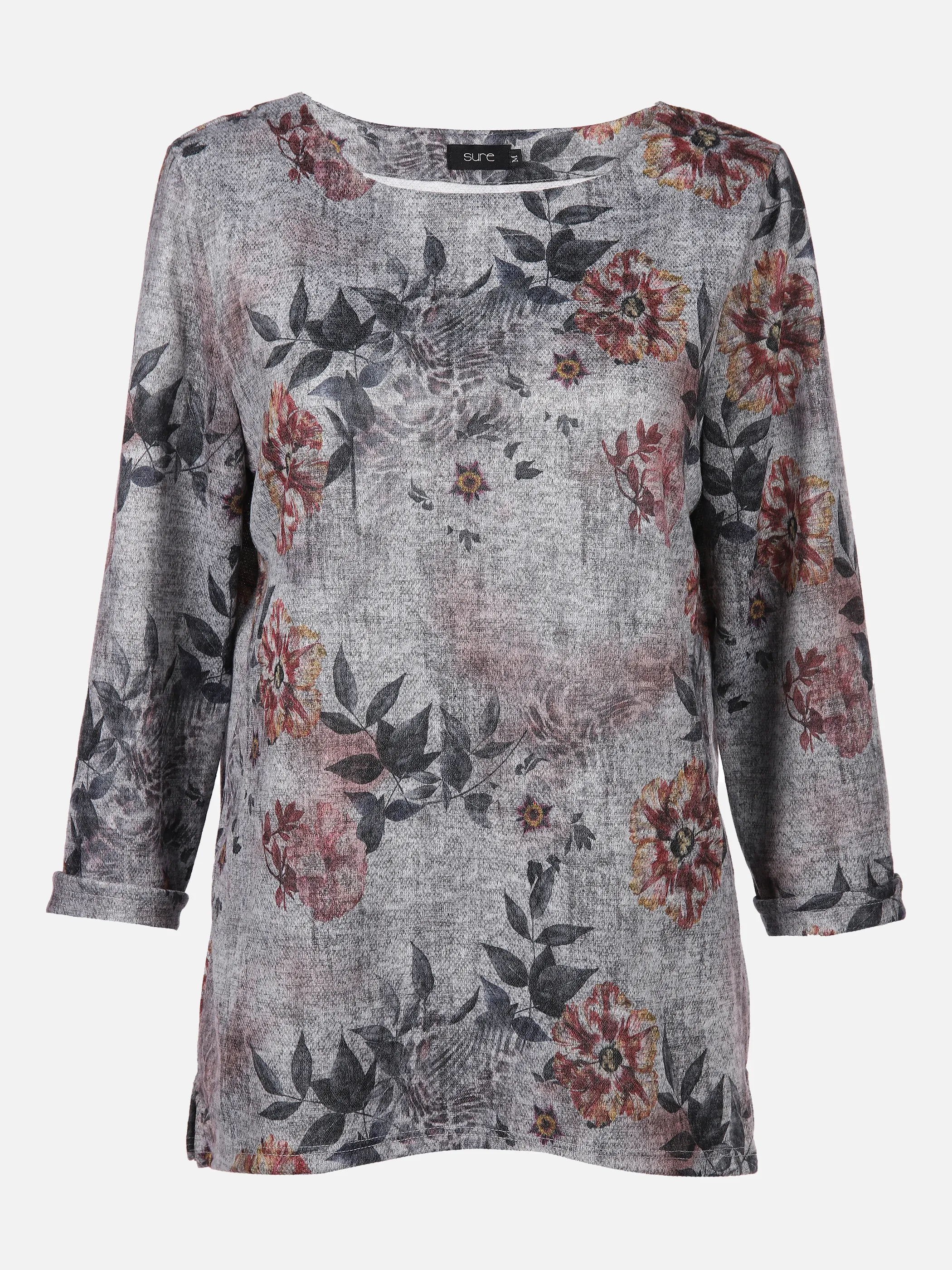 Damen Sweatshirt mit 3/4 Arm