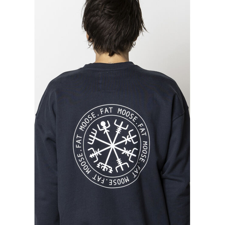 Fat Moose Nelson Organic Crew Navy