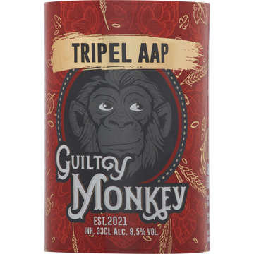 Guilty Monkey - Tripel Aap - Fles - 330ML