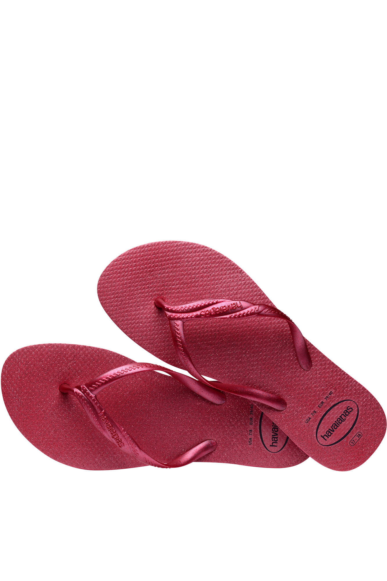 Chinelo Hav Fantasia Gloss - cor bordô