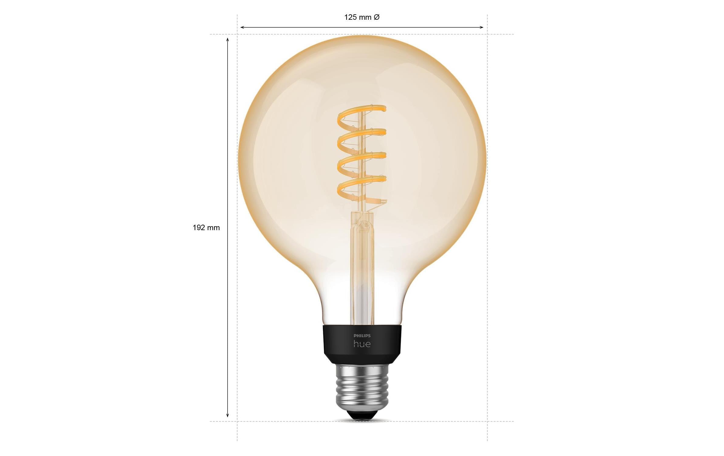 White Ambiance E27 Einzelpack Giant Globe Filament 550 lmFilamentleuchtmittel mit E27 Sockel