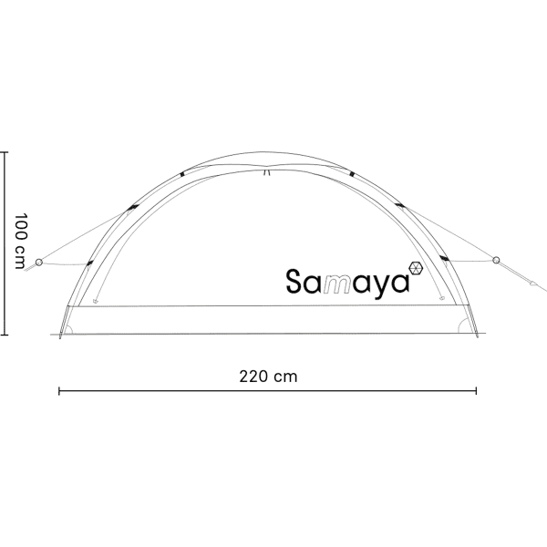 Tente bivouac SAMAYA 2.0 PINK
