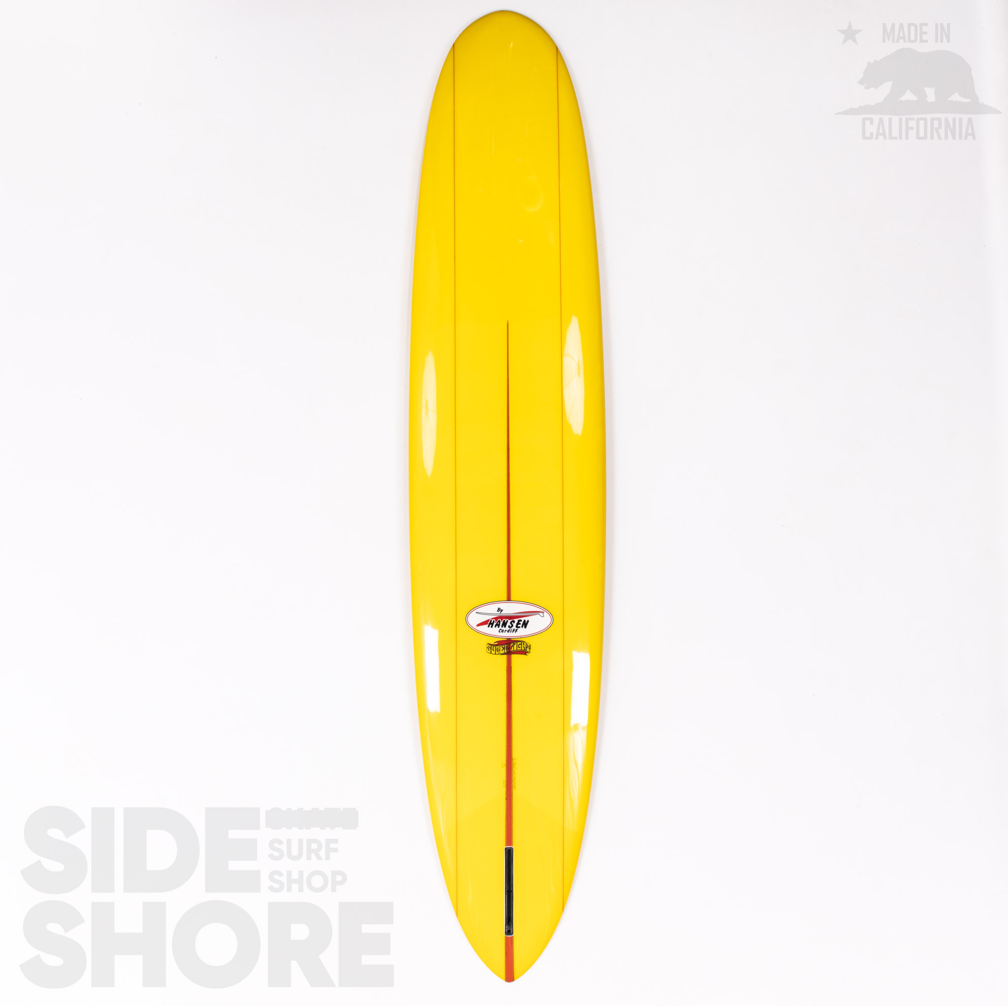 Hansen Surfboards Superlight - Tint Yellow   Polish - 9'6 x 22 5/8