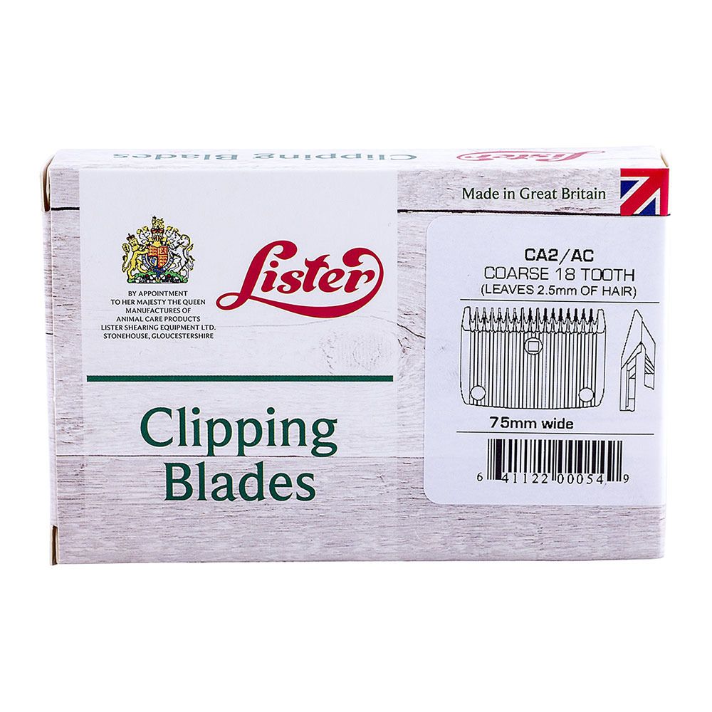Lister Shearing CA2/AC 2.5MM - Jeu de peigne