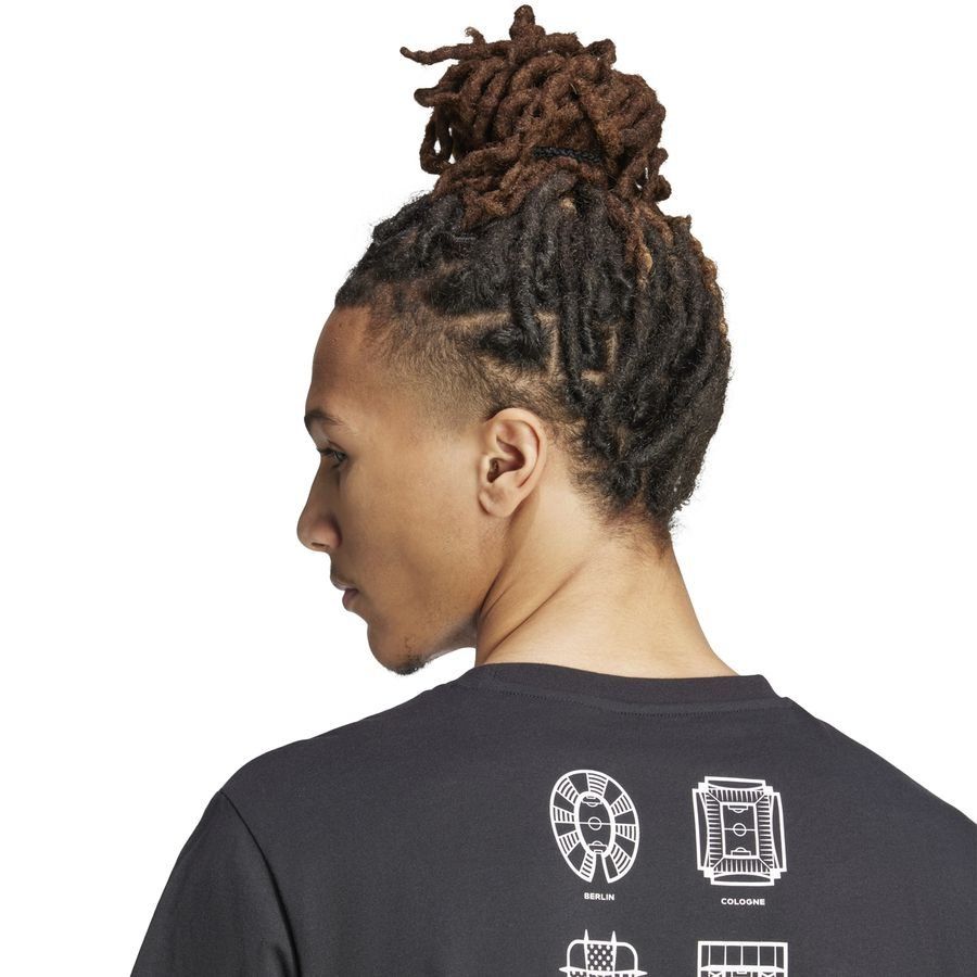 adidas T-Shirt Official EURO 2024 Emblem - Noir