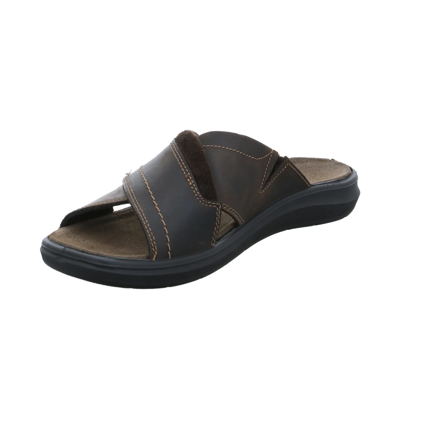 IMAC Offene Schuhe Braun Leder