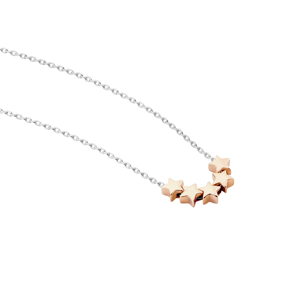 Collier Argent Bicolore Manya