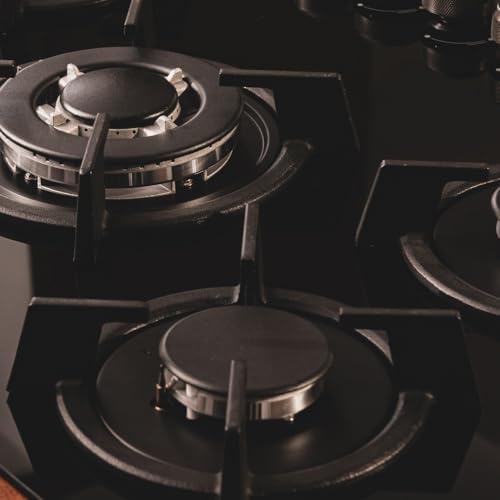 Cecotec Plaque à gaz Bolero Squad G 4200S Glass Black. Plaque à gaz avec 4 feux, finition verre noir, puissance 8000W, grilles individuelles et allumage électrique avec sécurité des vannes. : Cuisine et Maison