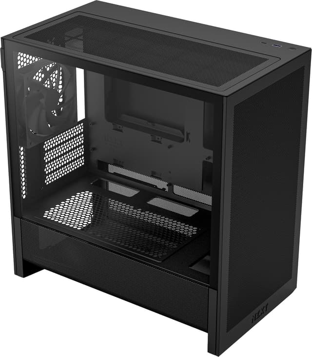 NZXT H3 Flow 2025 PC kabinet (sort)