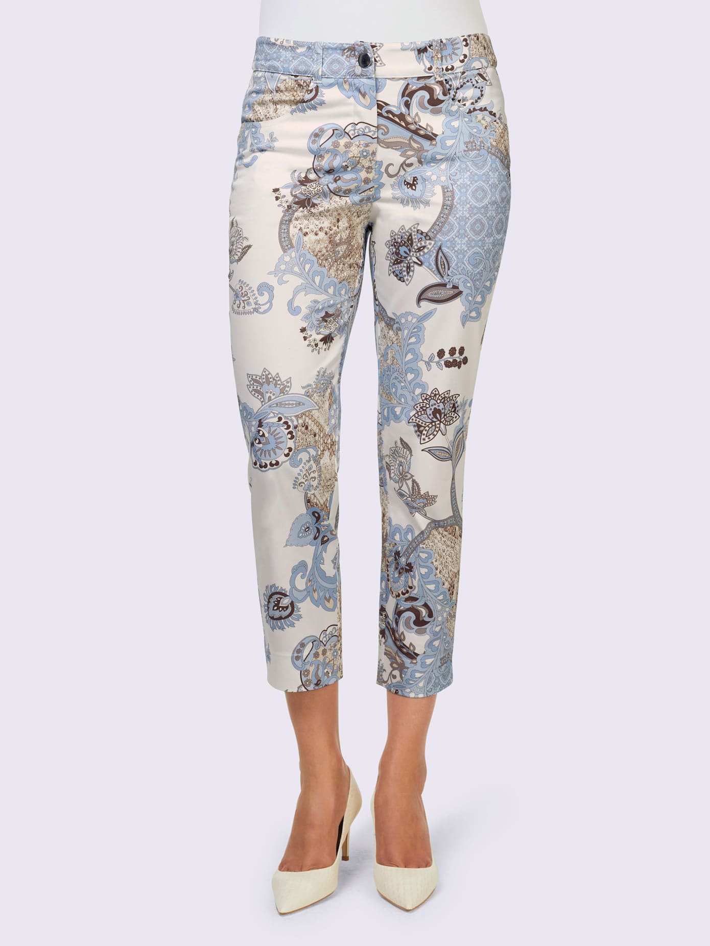 Pantalon imprimé qualité coton doux sur la peau