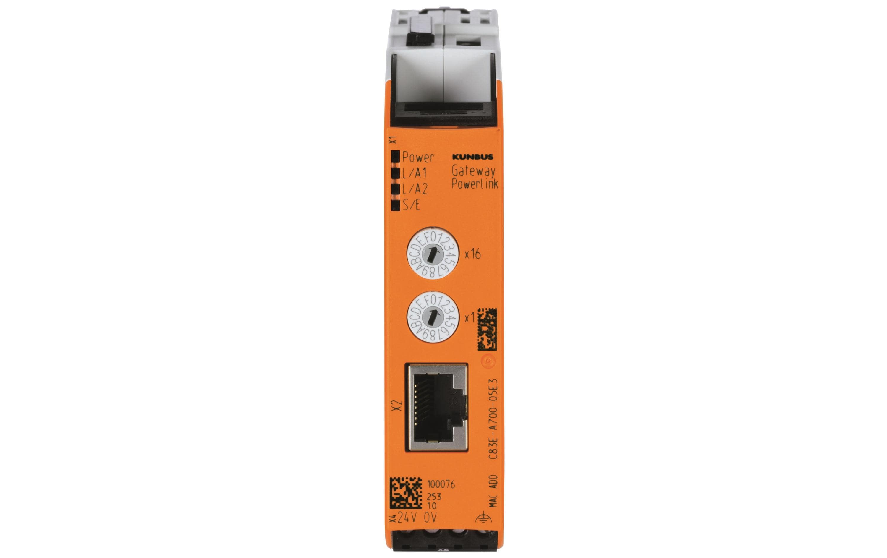 Modulare Gateway POWERLINK Erweiterung<br>Erweiterungsmodul zur POWERLINK Anbindung