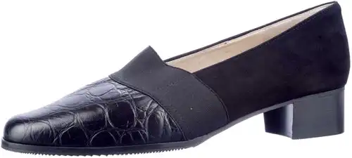 9958 Brunate zwart - maat 10 instapper zwart - maat 10 Calandschoen