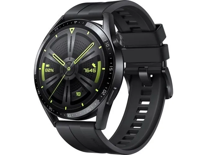 Huawei | Watch GT 3 Active (46mm) - Smartwatch med rem - håndledsstørrelse: 140-210 mm - Sort