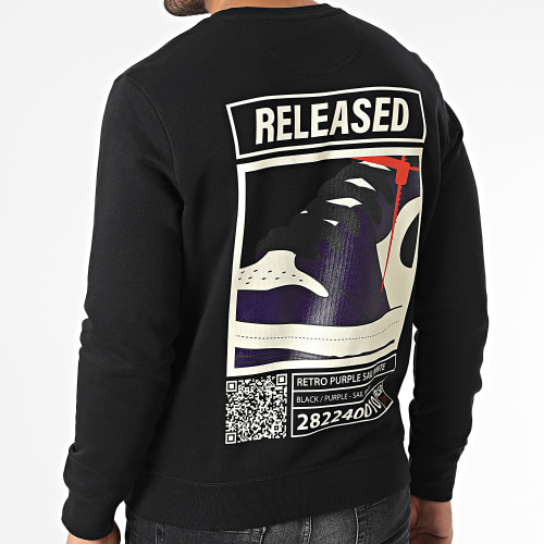 Sweat Crewneck Released 2 Noir