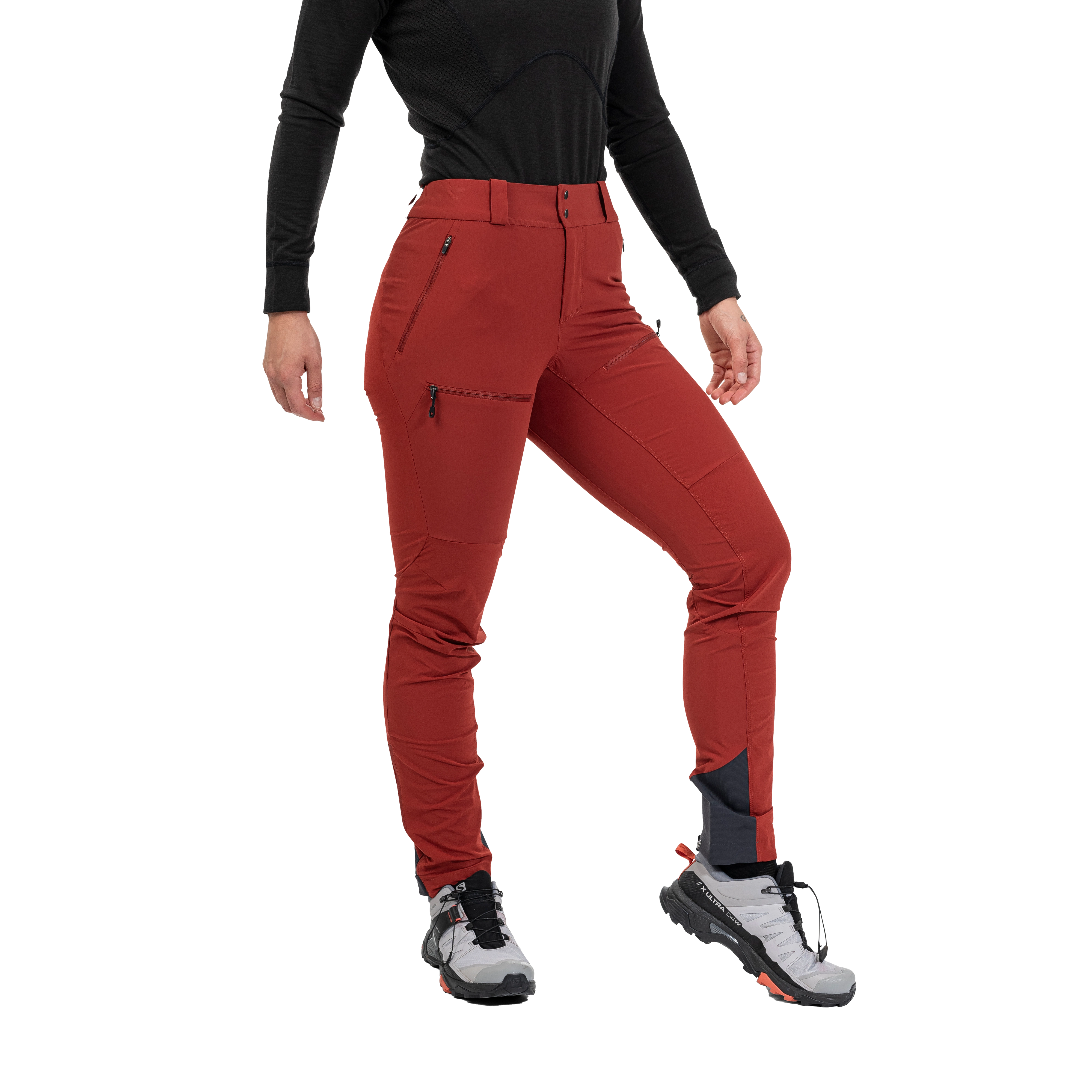 Rabot Softshell Pants Women Chianti Red