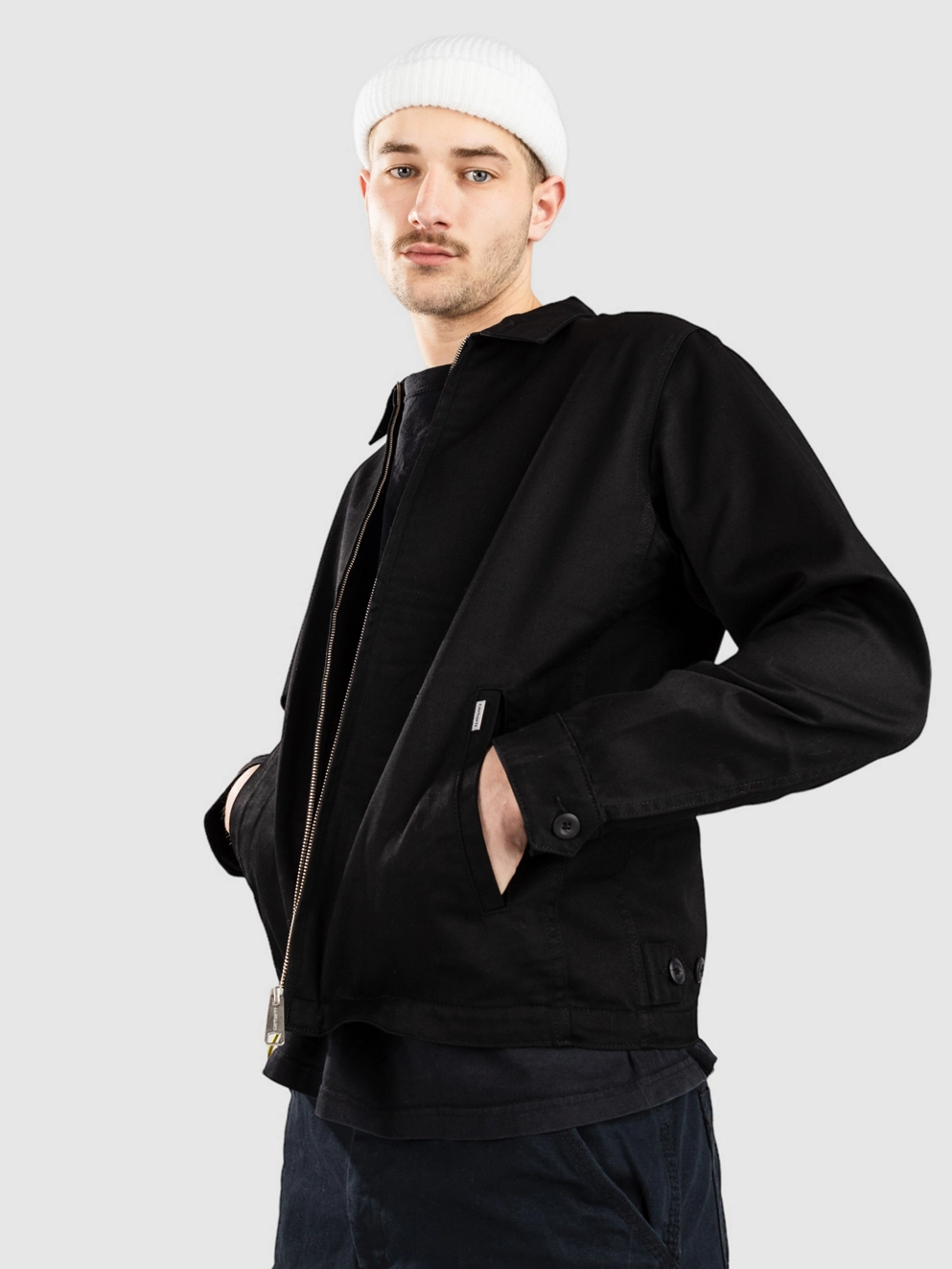 Carhartt WIP Modular Jacket rinsed black