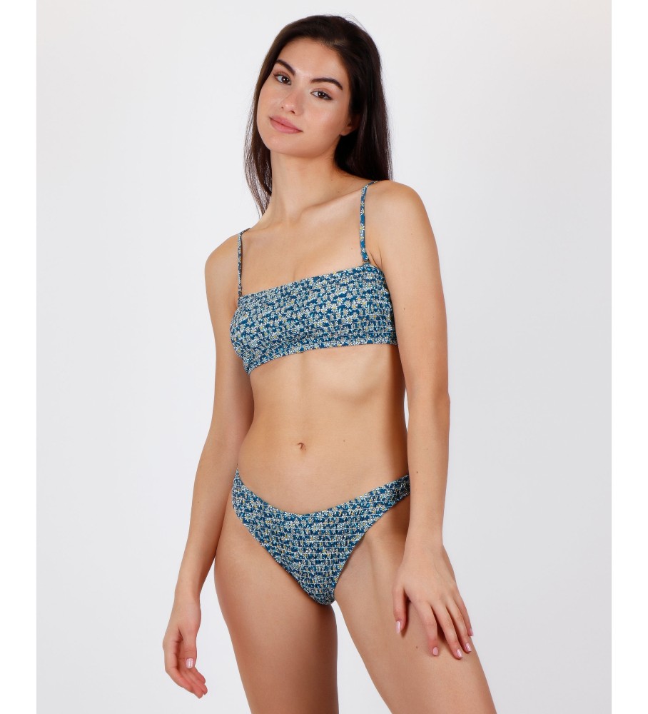 Biquíni Admas Bandeau Margarida azul