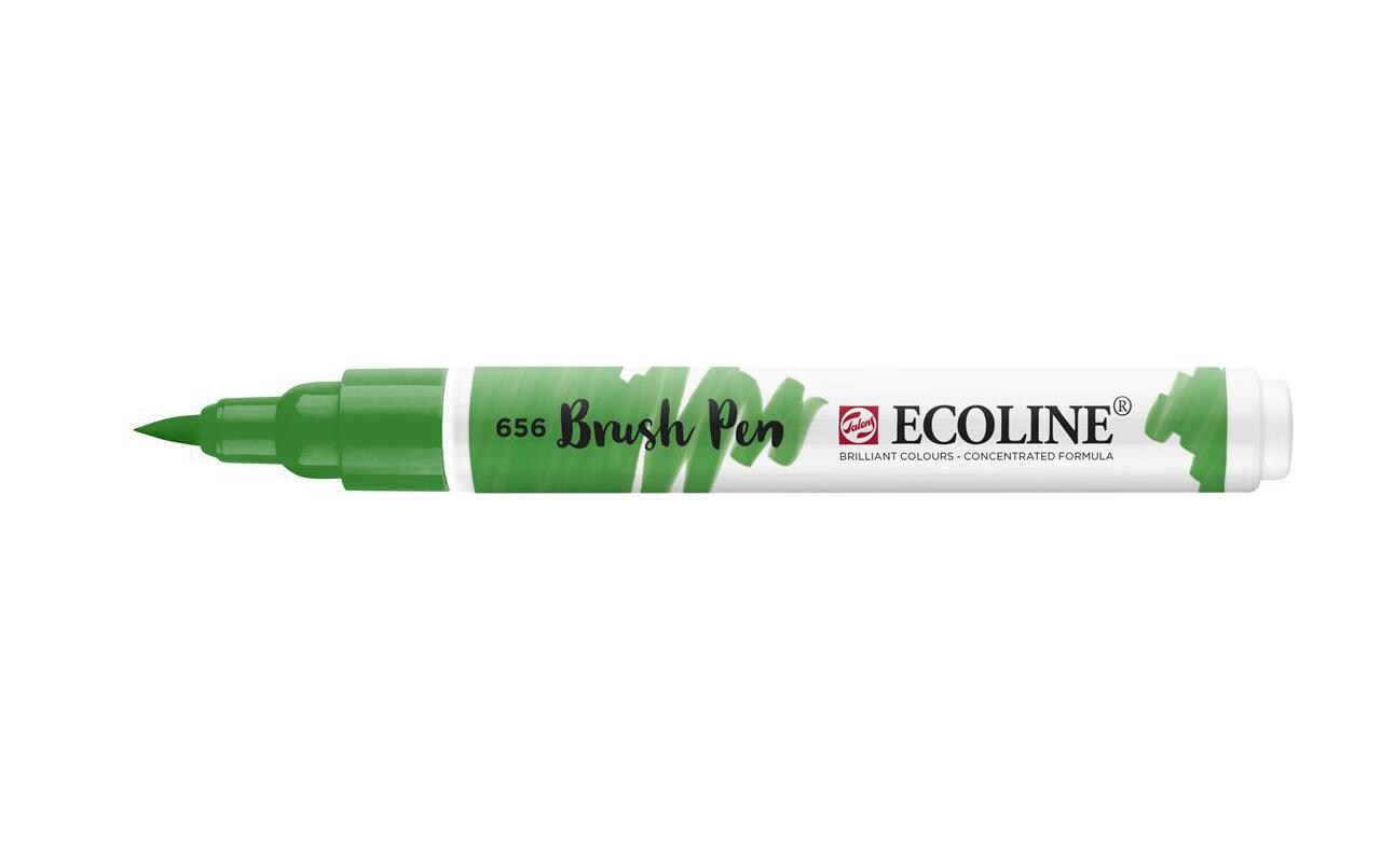 Brushpen Ecoline WaldgrünFlüssige Wasserfarbe im praktischen Brush Pen