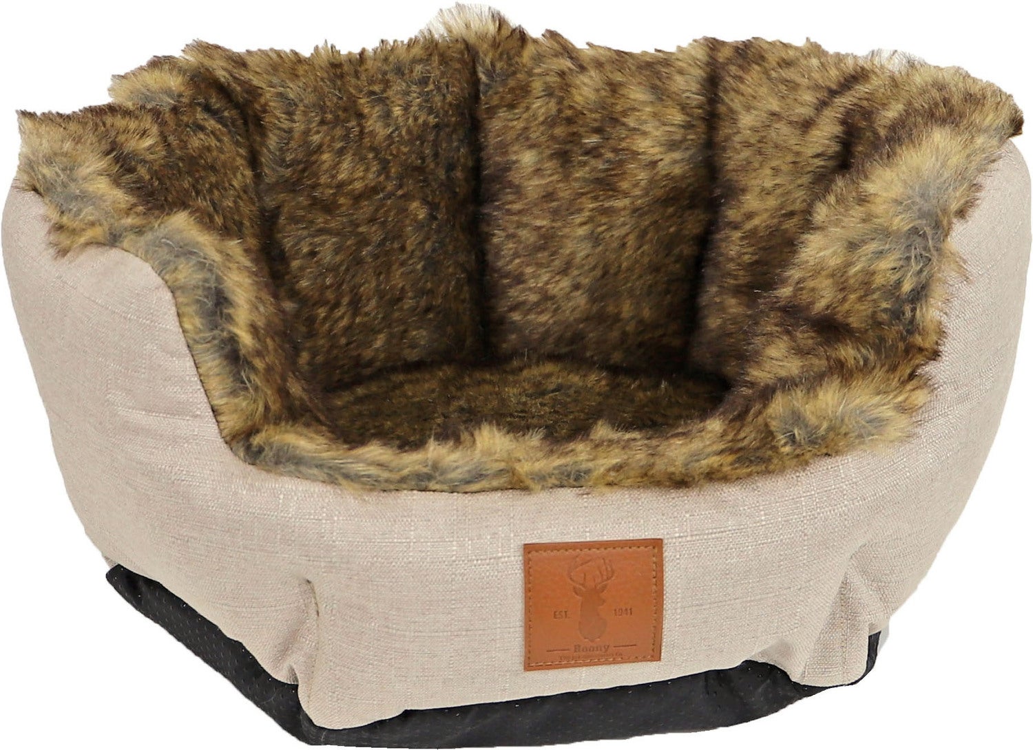 Boony Est 1941 hondenmand Grizzly bruin 40 x 35 x 14 cm