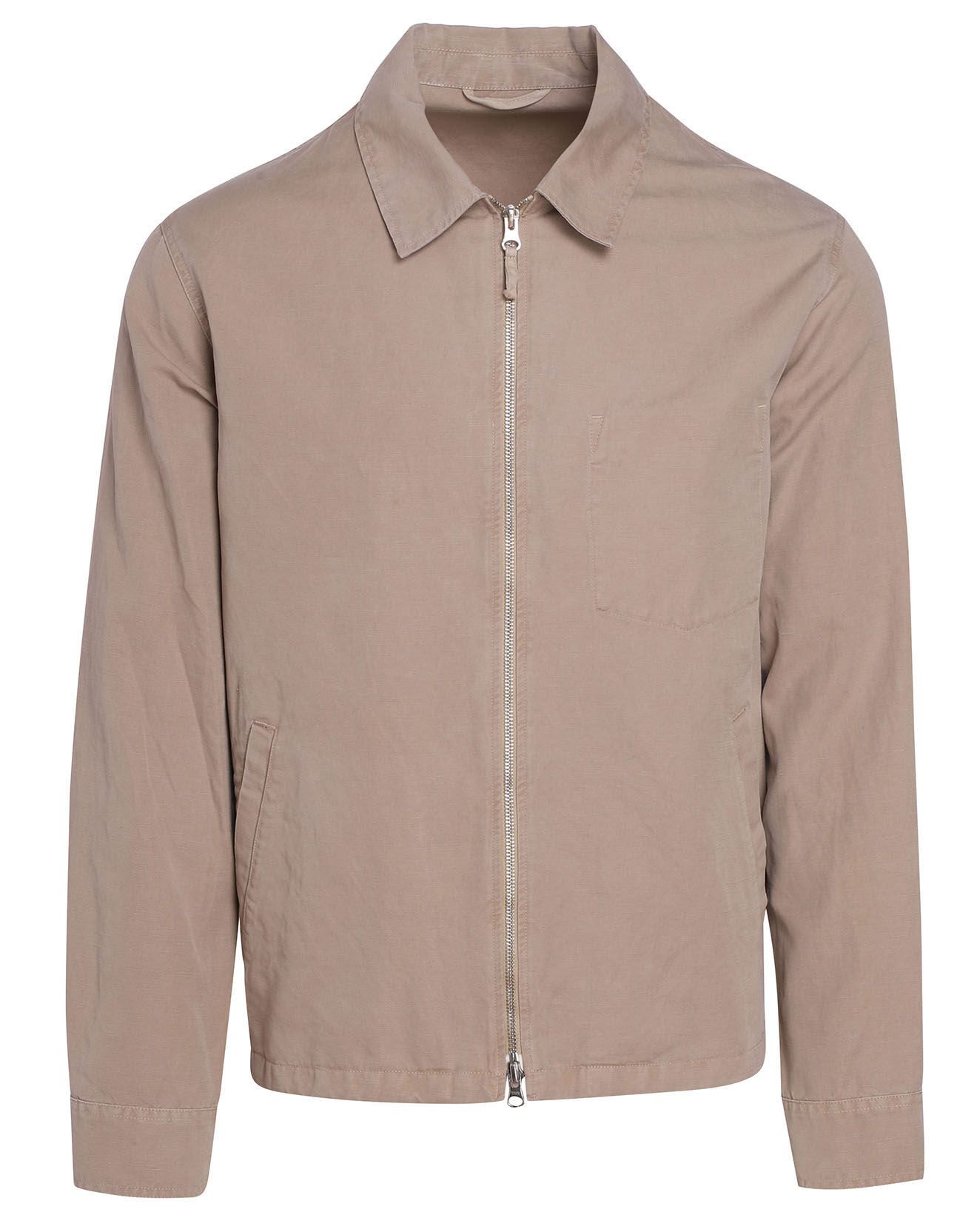 Hartford Blouson en Coton & Lin Downtown beige foncé