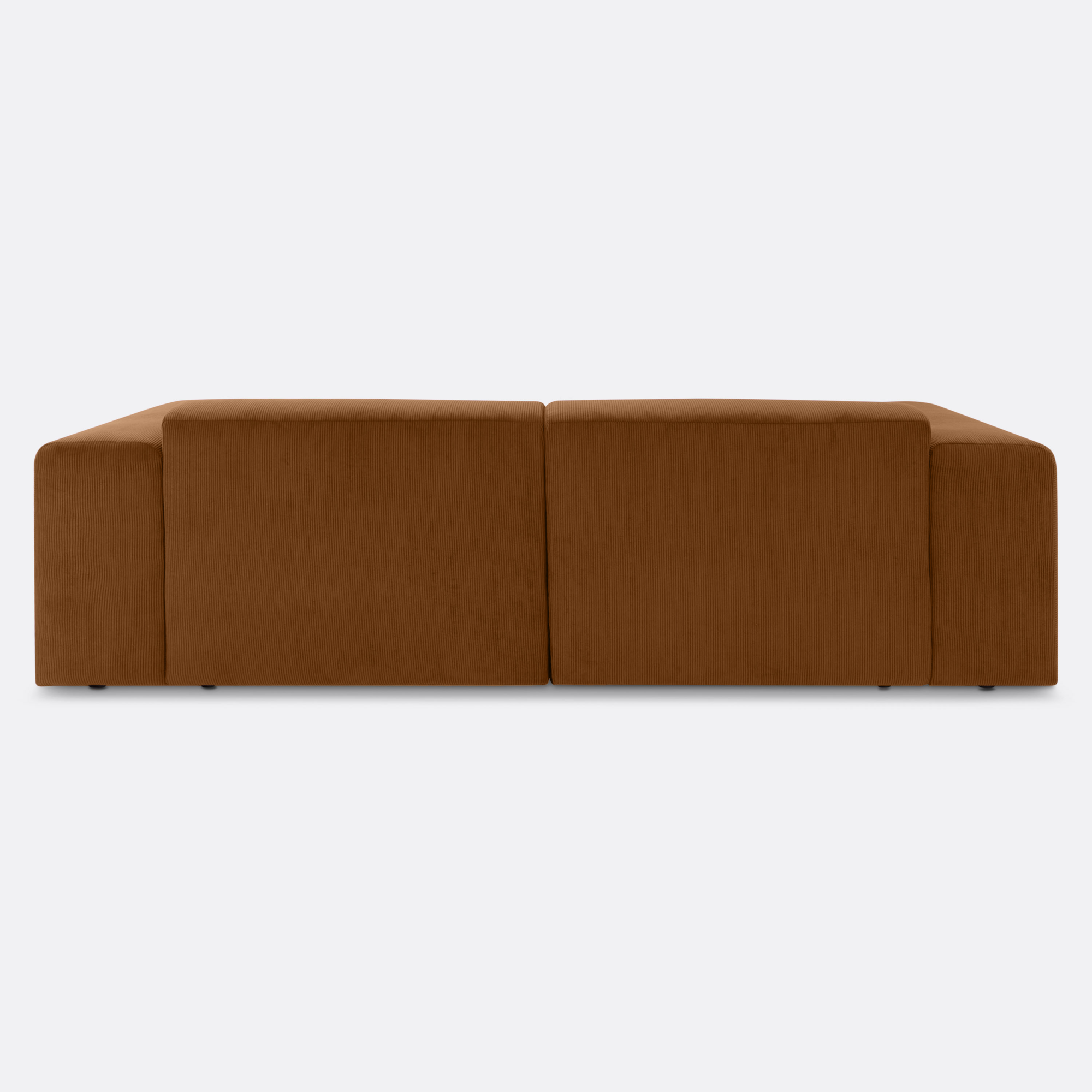 3-zitsbank Oscar rebel cognac