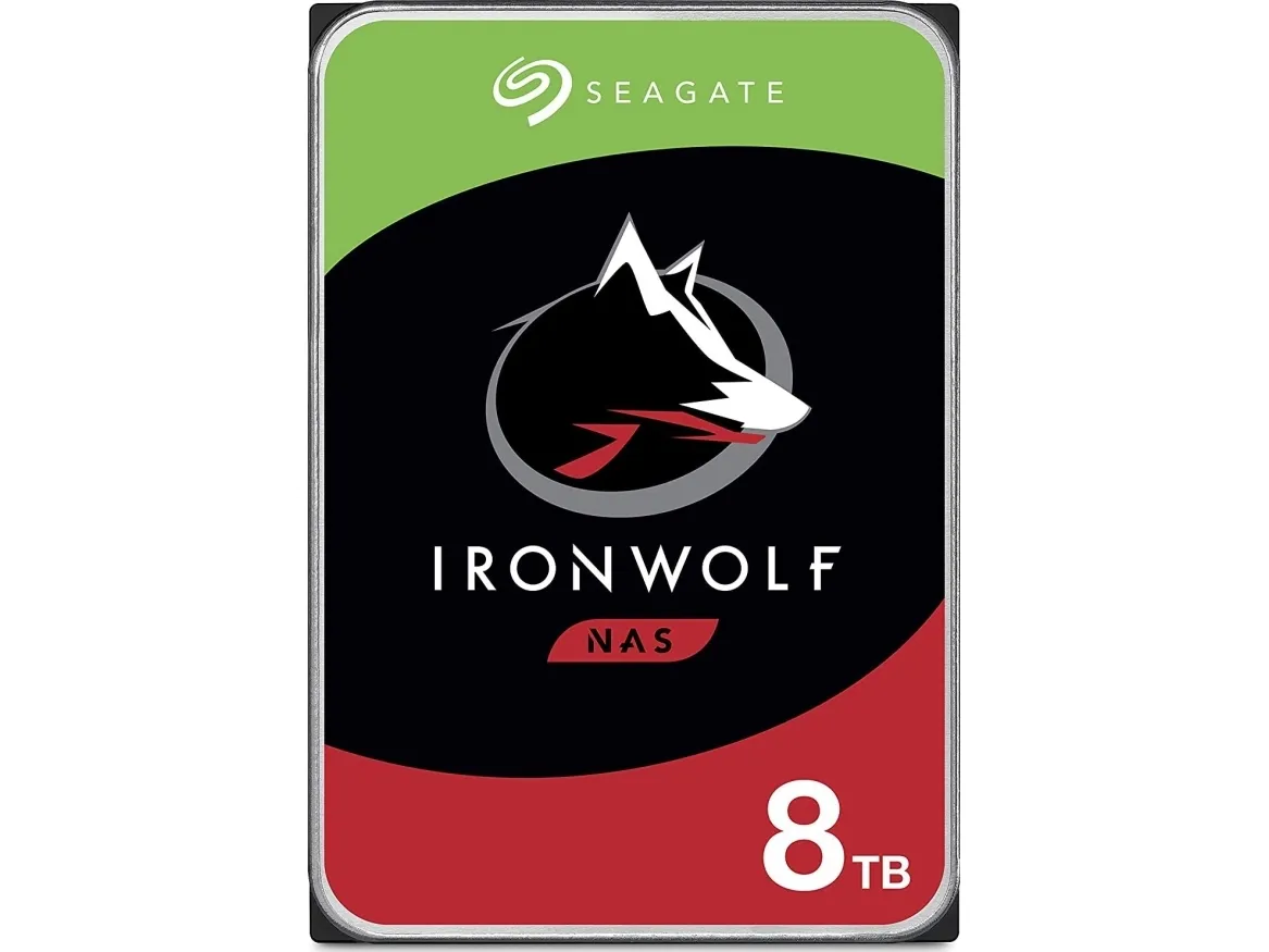 Seagate IronWolf ST8000VN004 - Harddisk - 8 TB - intern - 3,5