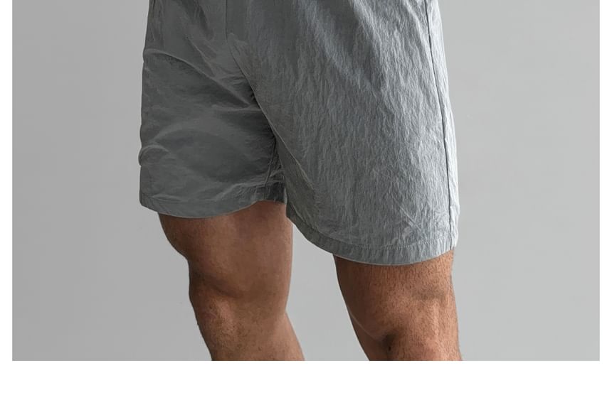 Okwano - Effen joggingbroek met trekkoord in de taille