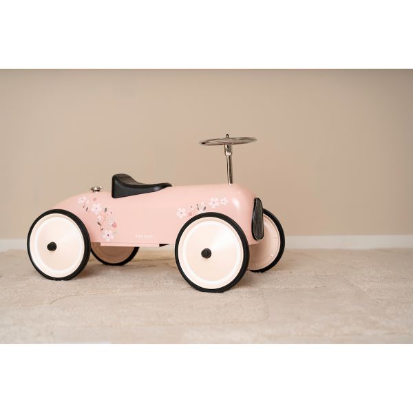 Little Dutch Retro Loopauto – Roze