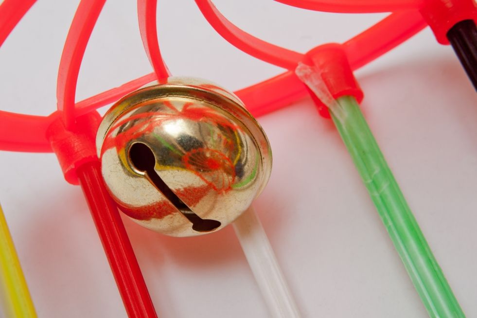 Jouet à pousser multicolore Le petit Souk