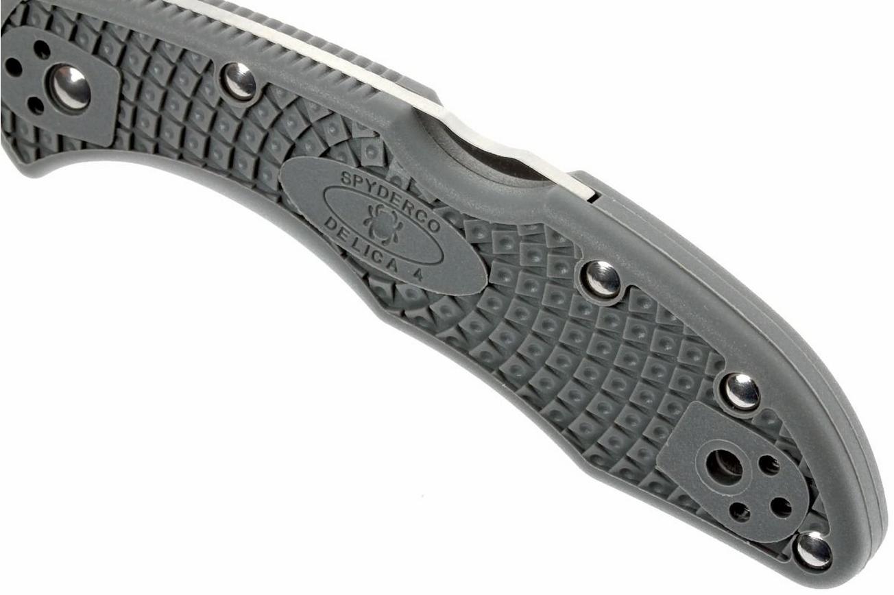 Spyderco Delica 4 Grey C11FPGY zakmes