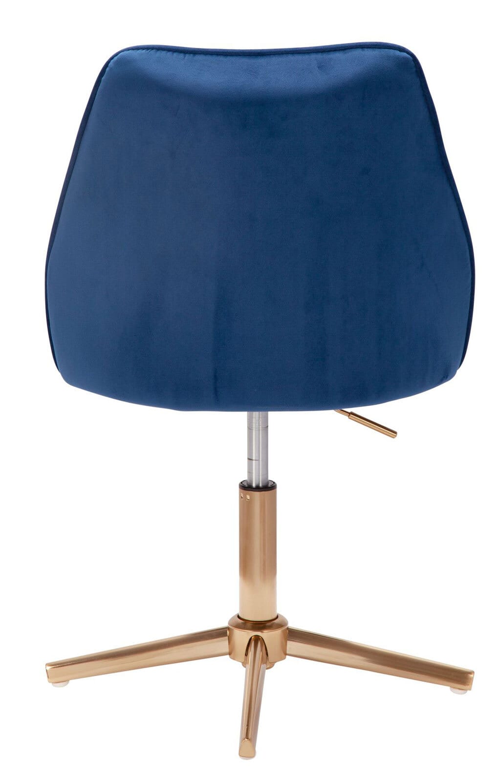 Drehstuhl Farsund blau/gold