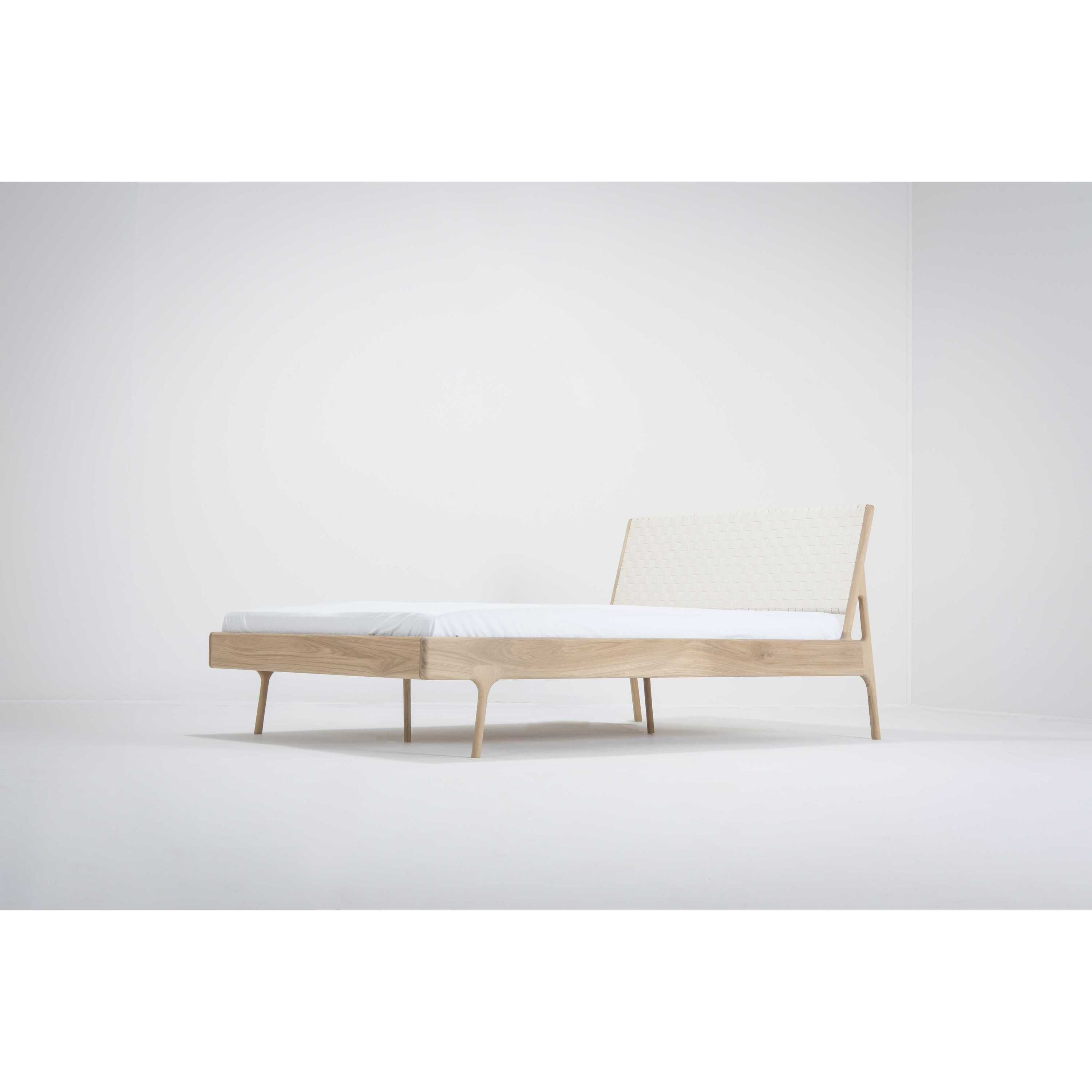 Fawn bed 140x200 whitewash deep frame, cotton webbing white