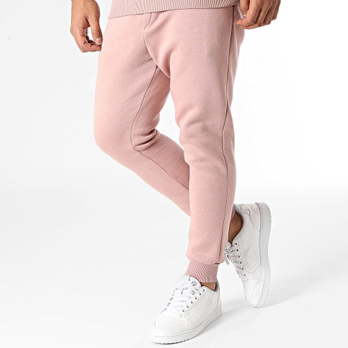 Ensemble Sweat Capuche Et Pantalon Jogging Rose Pale