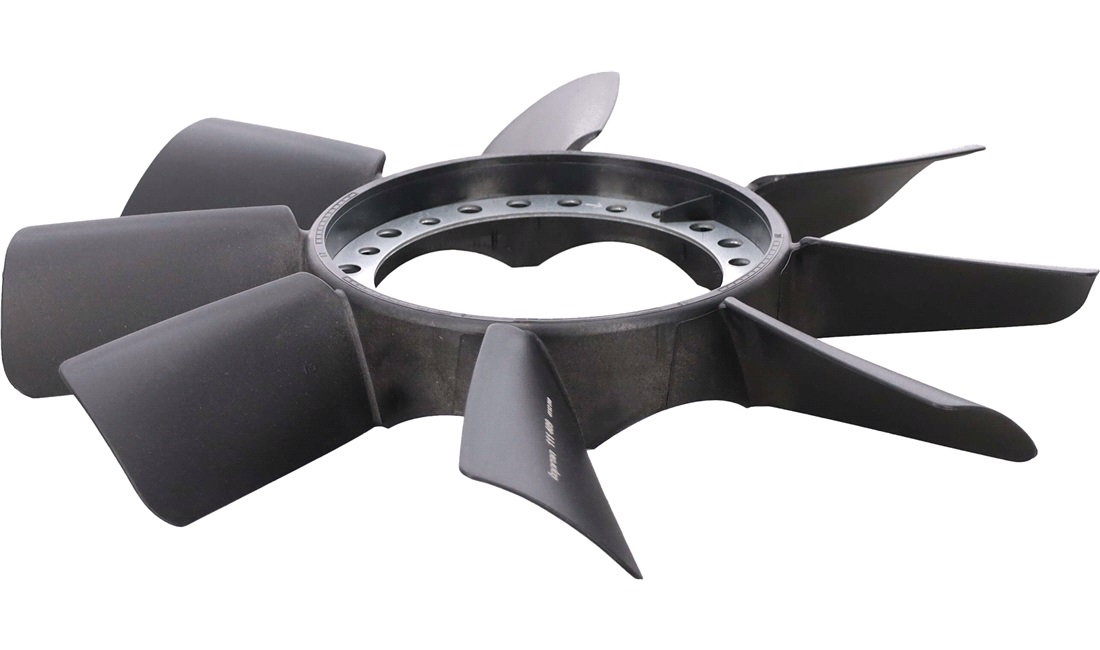 Ventilator, motorkøling