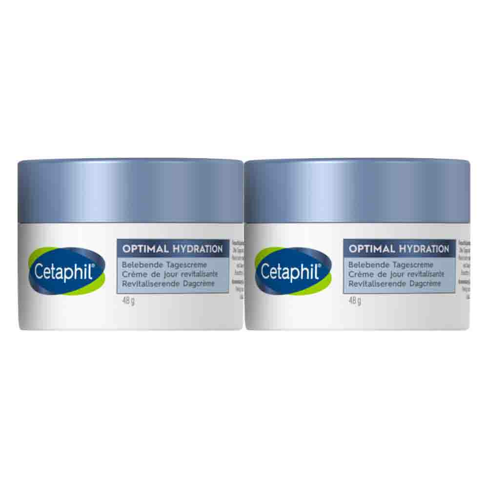 2x Cetaphil Optimal Hydration Healthy Glow Dagcrème48 gr