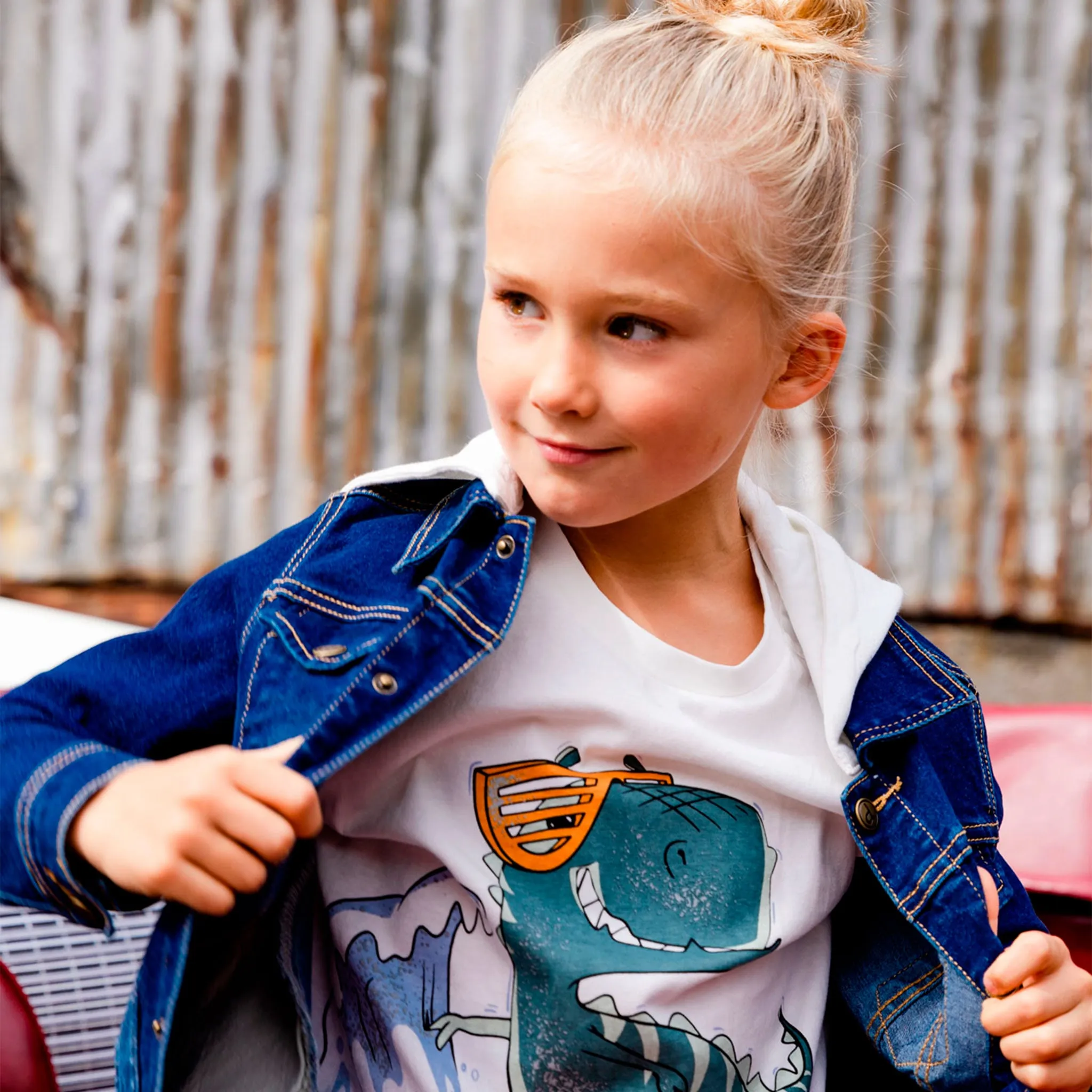 Deux par Deux T-shirt Dino Surf BOYS 3-6ans