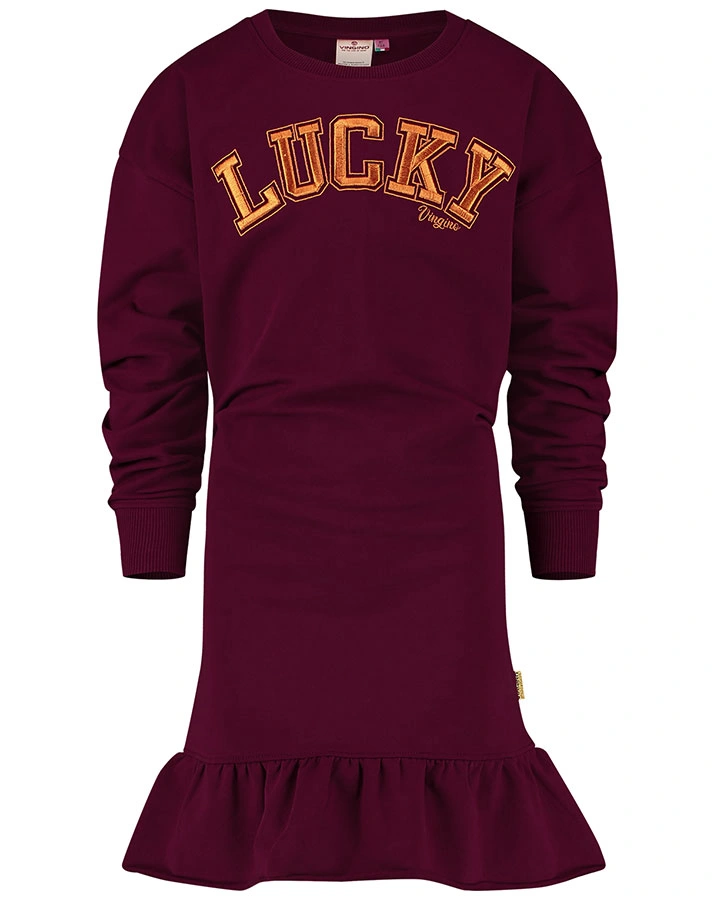 Sweatkleid PATRIESKE in bordeaux