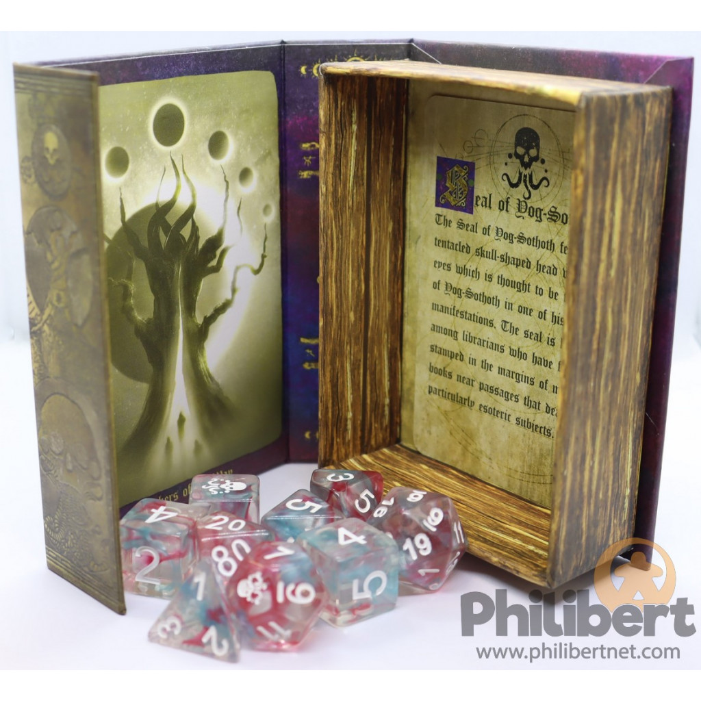 Set de 9 Dés JDR Elder Dice: Seal of Yog-Sothoth (Supernova)