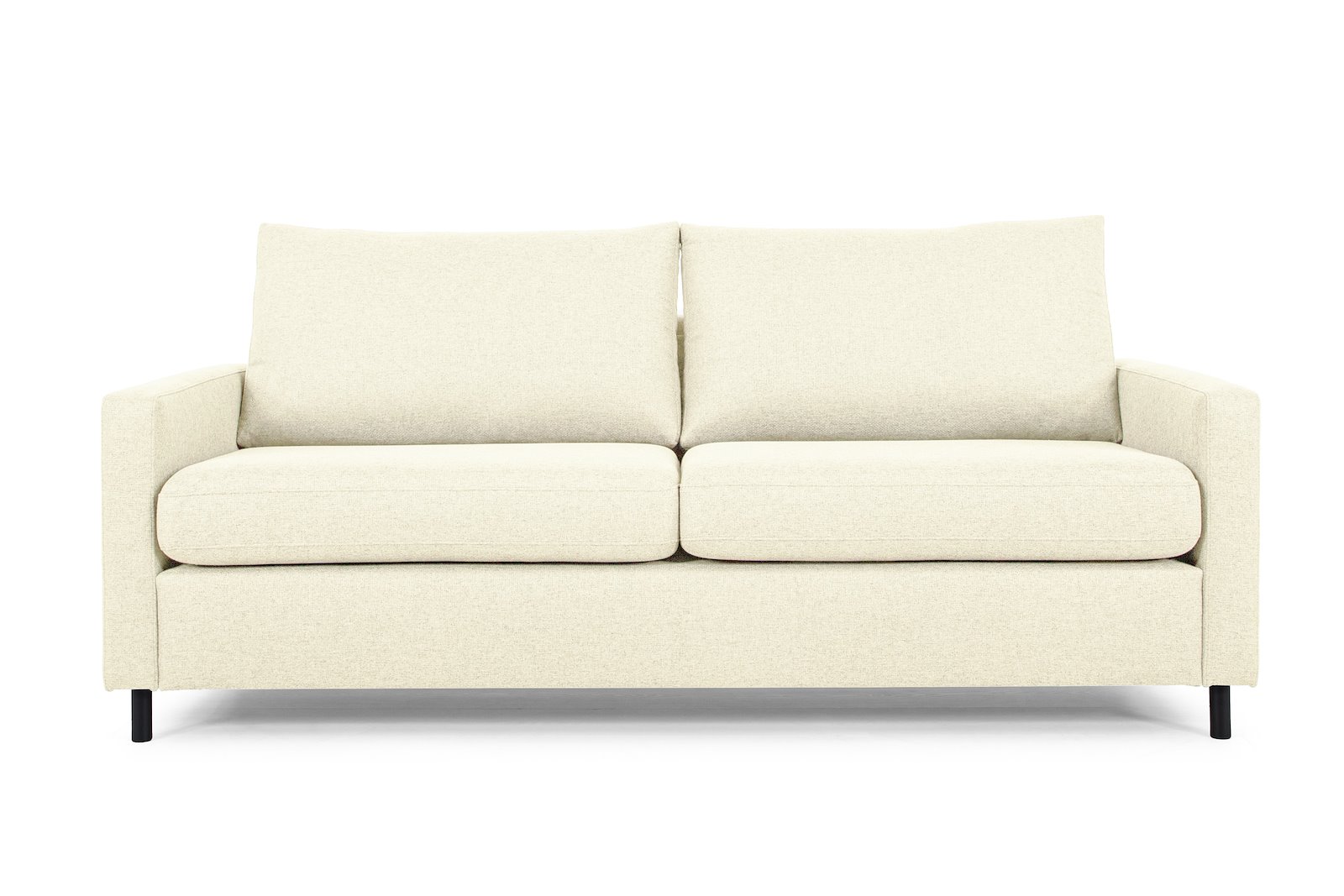 Tempo 3-seter Tekstil Herbi 50 Beige med sorte ben
