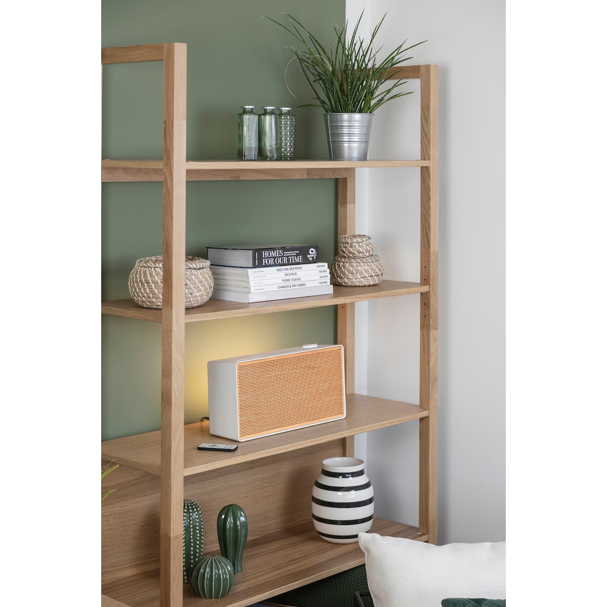 Pure Evoke Home Wood Edition digitalradio (hvit)