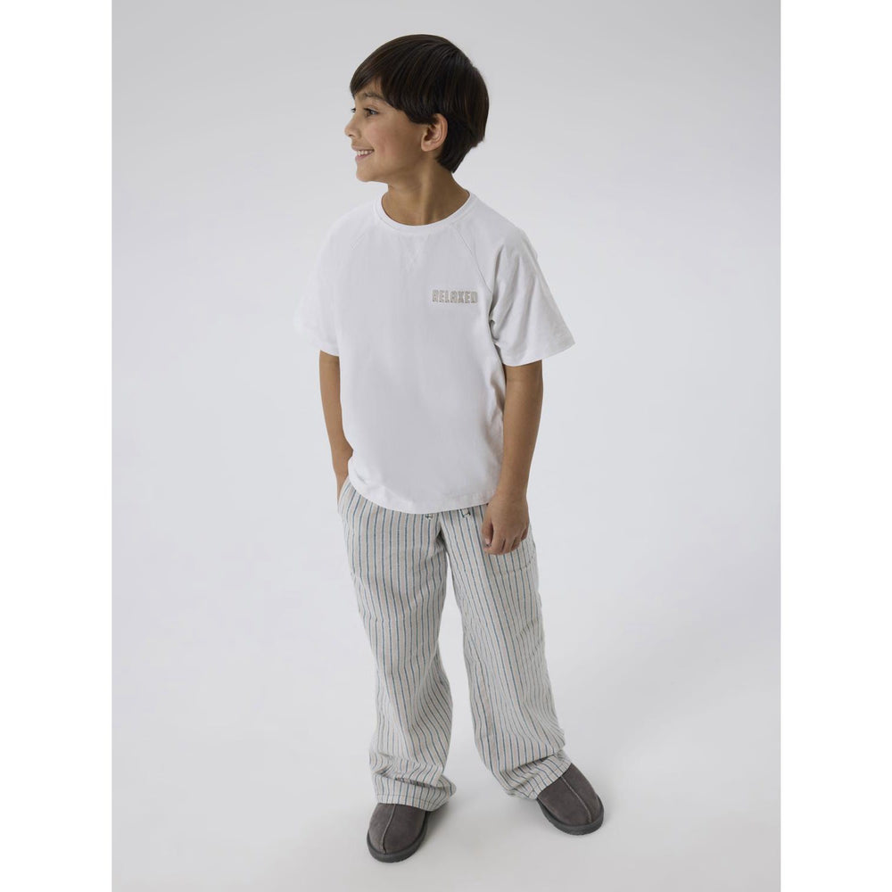 Køb Name It Bright White Nkmrob Nreg Ss Top