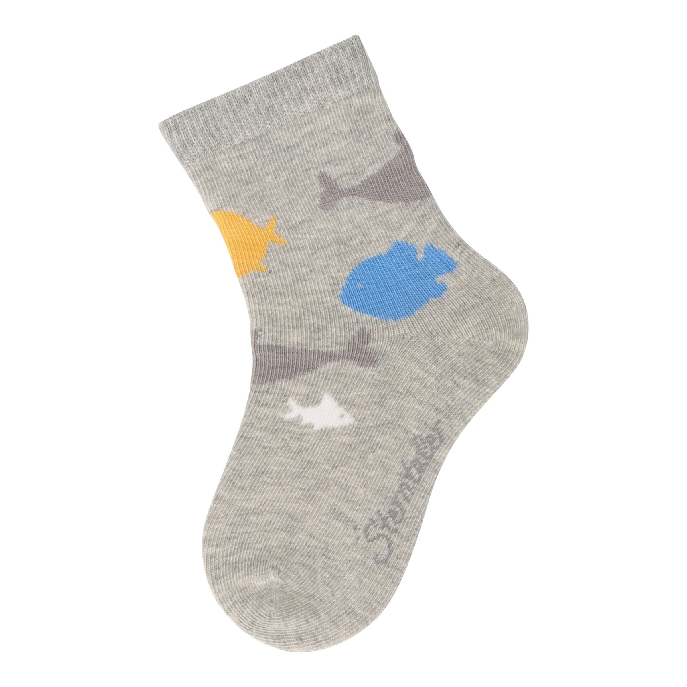 Sterntaler 6er-Pack Socken Ringel Tiere marine/blau/grau
