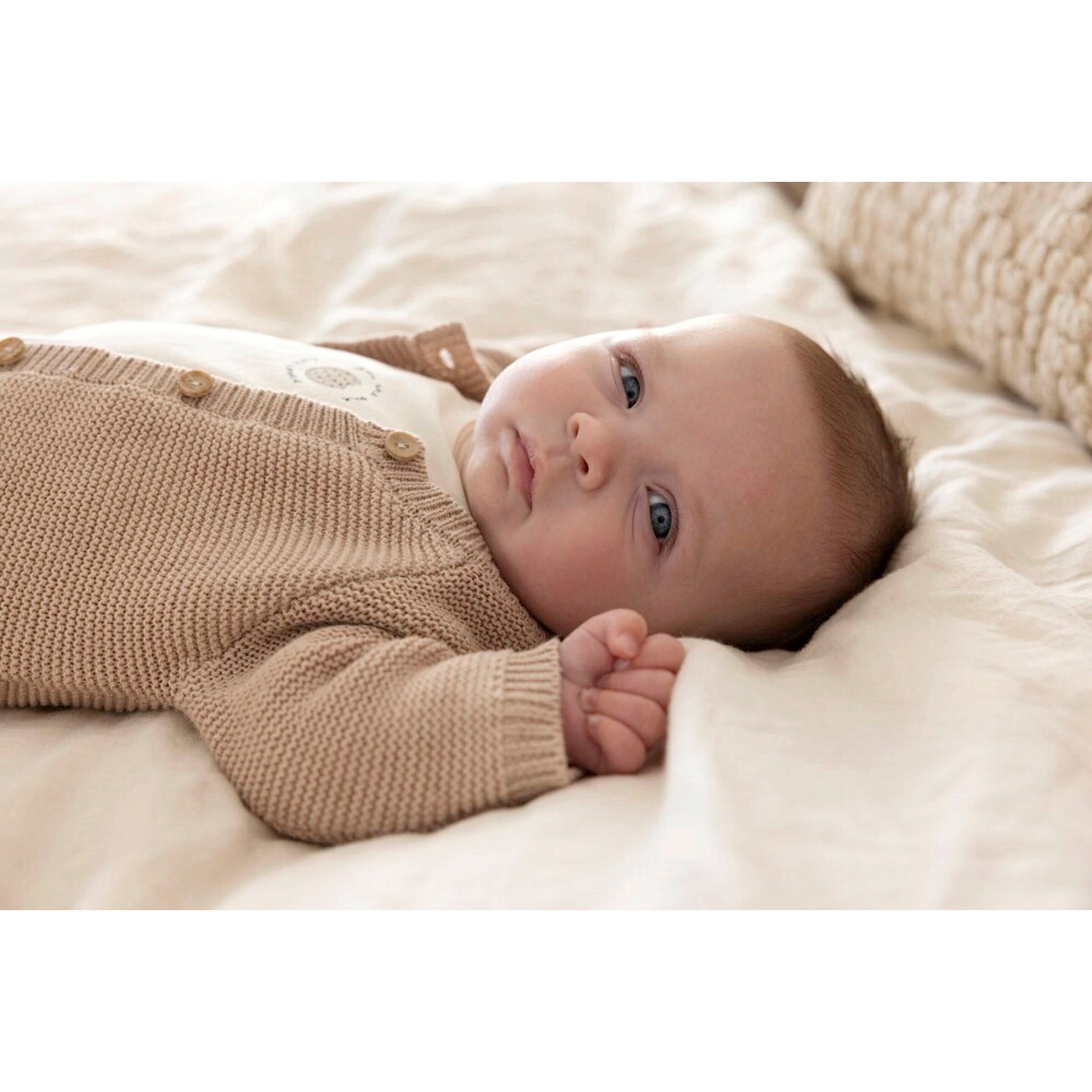Feetje Strickjacke braun