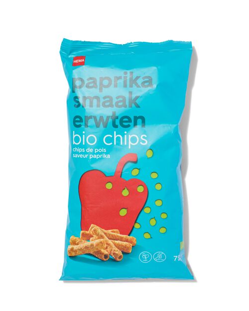 chips bio pois 75g paprika