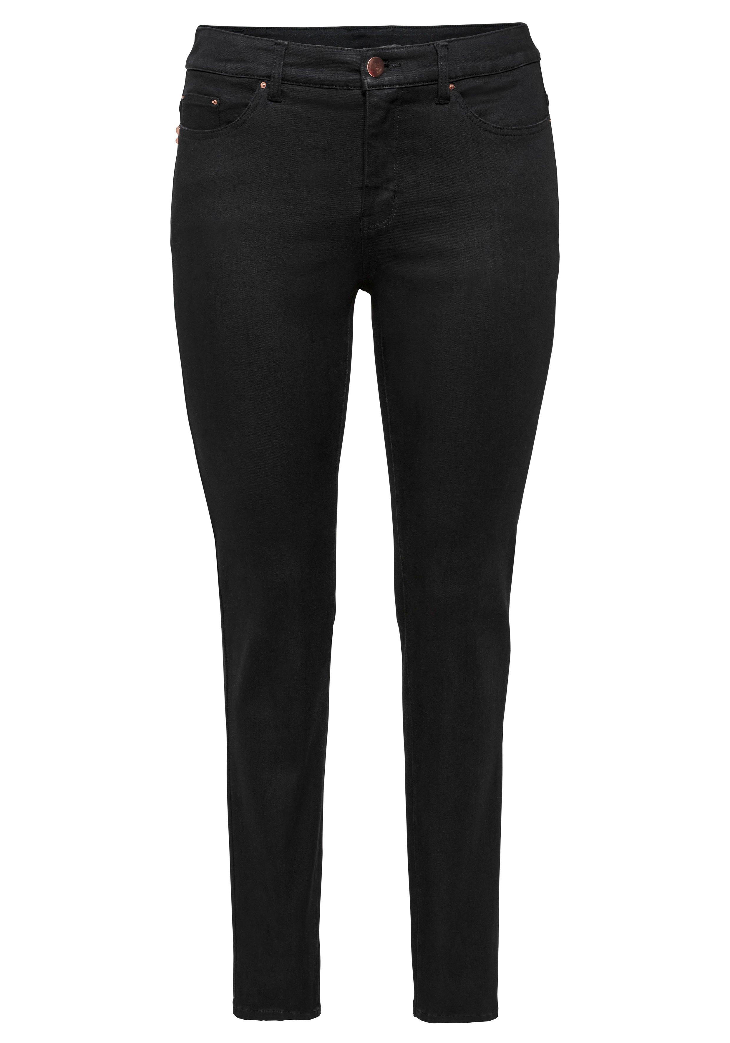 Skinny Stretch-Jeans mit Bodyforming-Effekt